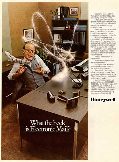 HoneyWell: "What the Heck is Electronic Mail?" (1981)